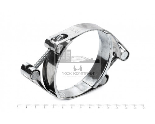 Хомут силовой двухболтовый 85-95/20 W1