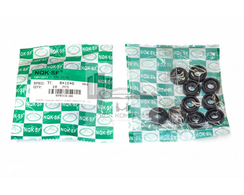 Сальник (манжета армированная) TC 8х18х6 NBR70