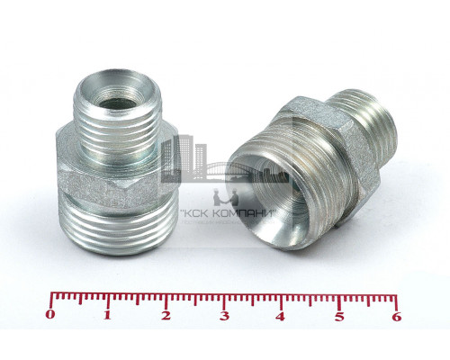 Штуцер для РВД переходной 19/27  М16х1.5 - М22х1.5