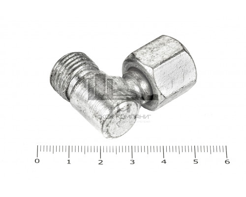 Штуцер для РВД угловой 19/19 М 16х1.5 - гайка 16х1.5