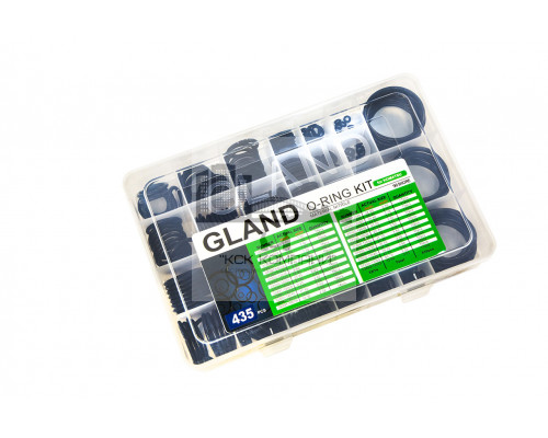 Набор колец резиновых уплотнительных O-Ring NBR90 KOMATSU 435шт