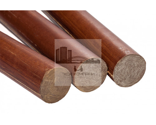 Текстолит стержень Ф 60 х 1000 мм (4,6 кг) Китай