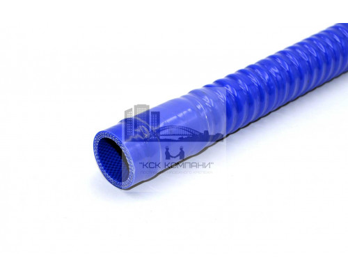 Патрубок силиконовый гофрированный Ф 28 мм L 600 мм