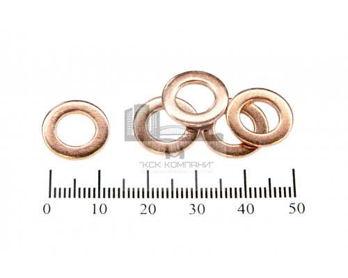 Шайба медная 8*14*1.0