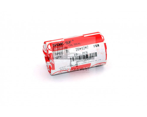 Сальник (манжета армир.) фторкаучук TC 20х42х7 FKM75