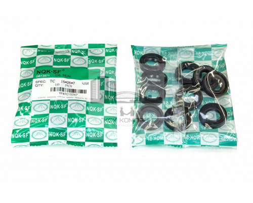 Сальник (манжета армированная) TC 15х26х7 NBR70