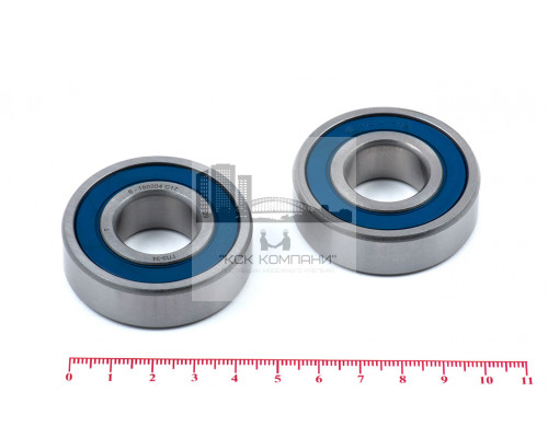 Подшипник 6204 2RS (6-180204 АС17) 20*47*14мм ГПЗ/СПЗ-4