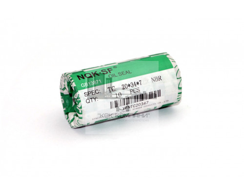 Сальник (манжета армированная) TC 20х34х7 NBR70