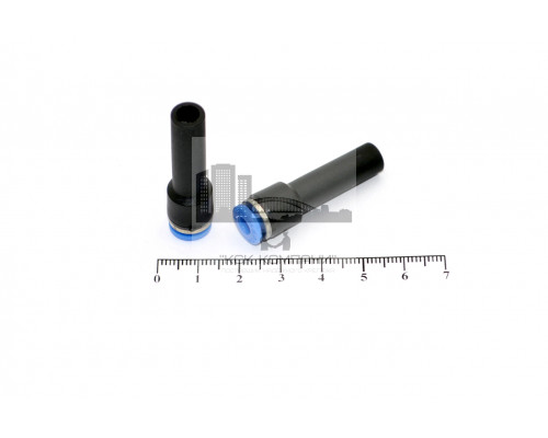 Фитинг пневматический цанговый пластиковый прямой переходной PGJ 8-4