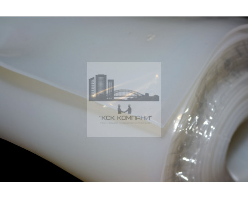 Пластина силиконовая 2 мм (1000х5000 мм, ~13.9 кг) Китай