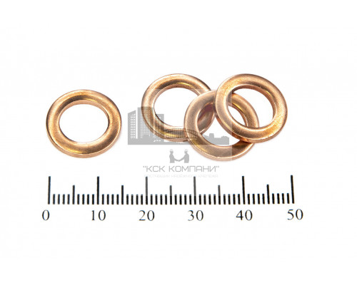 Шайба медная 10*16*2.0