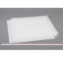 Фторопласт Ф-4 листовой 1 +0.5 мм (300х300 мм) Китай