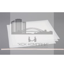 Фторопласт Ф-4 листовой 1 +0.5 мм (300х300 мм) Китай