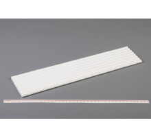 Фторопласт Ф-4 стержень Ф 10 мм (~400 мм) пресс.