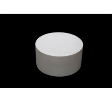 Фторопласт Ф-4 стержень Ф210 мм (~105 мм) пресс.