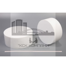 Фторопласт Ф-4 стержень Ф250 мм (~105 мм) пресс.