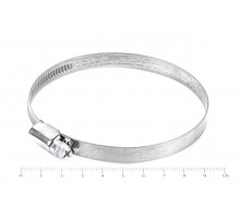 Хомут червячный 70-90/9 нерж. W2 (AISI 430)