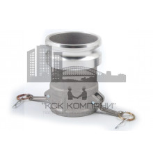 Камлок переходной алюм. DA-3040 (МАМА 75мм + ПАПА 100мм) 3" х 4"