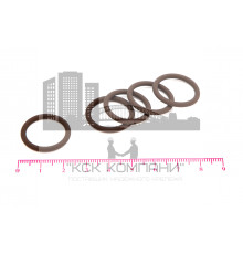 Кольцо 018-022-25-2-6 (017.6-2.5) фторкаучук FKM75 ГОСТ 9833-73