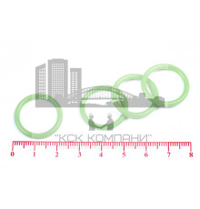 Кольцо 018-022-25-2-7 силикон ГОСТ 9833-73