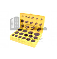 Набор колец фторкаучуковых уплотнительных O-Ring FKM75 Метр. 386шт