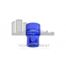 Патрубок силиконовый прямой с переходом Ф 57х76 мм L 120 мм