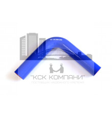 Патрубок силиконовый угловой Ф 35 мм L 200х200 мм, 90 град.