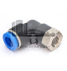Пневмофитинг цанговый L-образный с внутренней резьбой PLF 10-М10х1.5