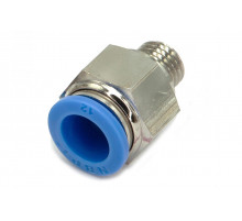 Пневмофитинг цанговый прямой с наружной резьбой PC 12-М12х1.5