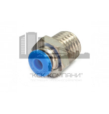 Пневмофитинг цанговый прямой с наружной резьбой PC 4-М12х1.5
