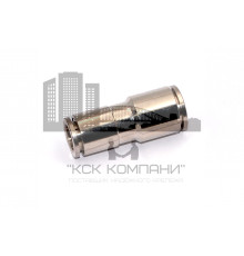 Пневмофитинг латунный прямой переходной IPUT 12-10