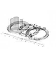 Подшипник 8107 Н (51107) ГПЗ/СПЗ-4 35*52*12мм