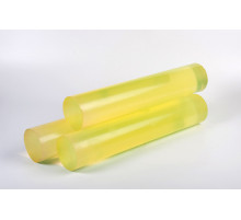 Полиуретан стержень Ф 100 мм ШОР А83 Китай (500 мм, 4.7 кг, жёлтый)