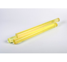 Полиуретан стержень Ф 40 мм ШОР А83 Китай (500 мм, 0.9 кг, жёлтый)