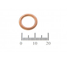 Шайба медная 10*14*1.0