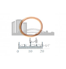 Шайба медная 17*21*1.0