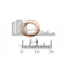 Шайба медная 8*14*1.0