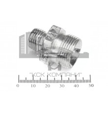 Штуцер для РВД переходной 19/30  М16х1.5 - М24х1.5