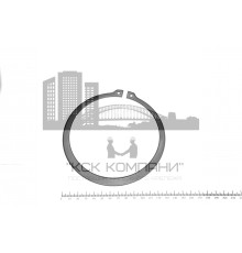 Стопорное кольцо наружное 125х3,0 ГОСТ 13942-86