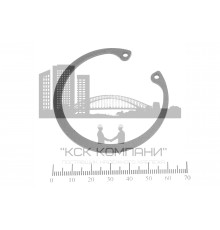 Стопорное кольцо внутреннее 58х2,0 DIN 472