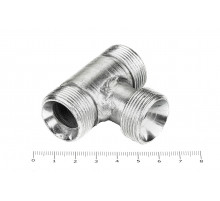 Тройник для РВД 32/32/32 М 27х1.5 - 27х1.5 - 27х1.5