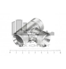 Тройник для РВД 32/32/32 М 27х1.5 - 27х1.5 - 27х1.5