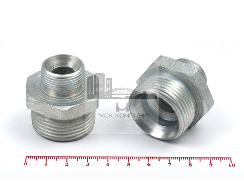 Штуцер для РВД переходной 27/41  М22х1.5 - М33х2.0