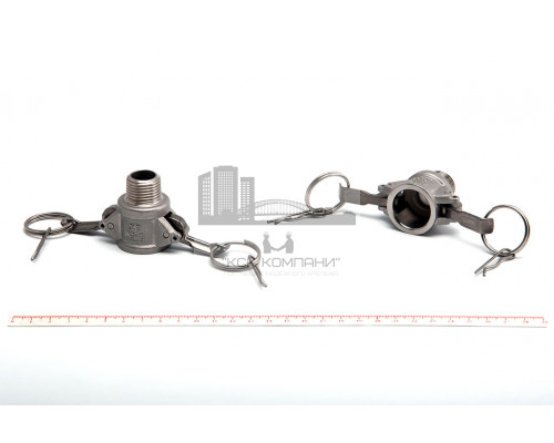 Камлок из нержавеющей стали B-050 1/2 (13 мм)