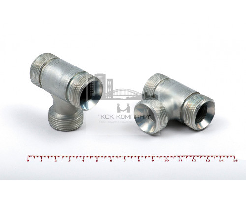 Тройник для РВД 32/32/32 М 27х1.5 - 27х1.5 - 27х1.5