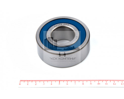 Подшипник 62306 2RS (180606) 30*72*27мм