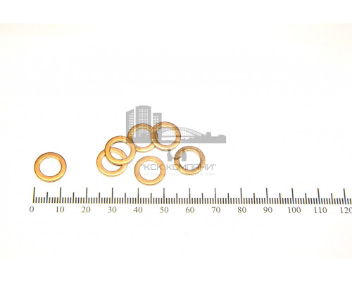 Шайба медная 8*12*1.0