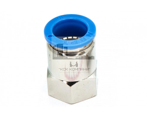 Пневмофитинг цанговый прямой с внутренней резьбой PCF 16-М16х1.5