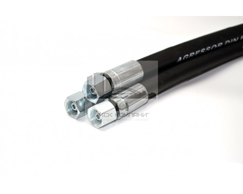 Рукав РВД 06-2SN S17 DK (М14х1.5) 40МПа 0650