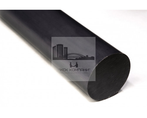 Капролон маслонаполненный стержень Ф 80 мм (~1000 мм, ~6,2 кг) г.Клин